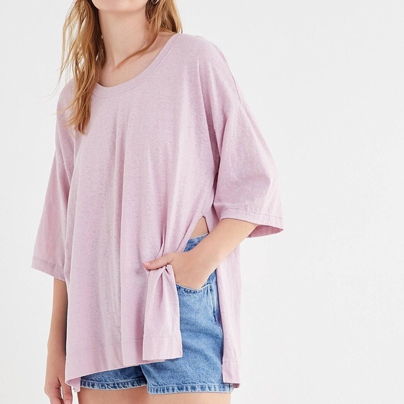 Urban Outfitters Tops - UO Out From Under Tenley Side-Slit Tunic Tee